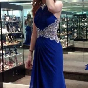 Blue Prom Dress